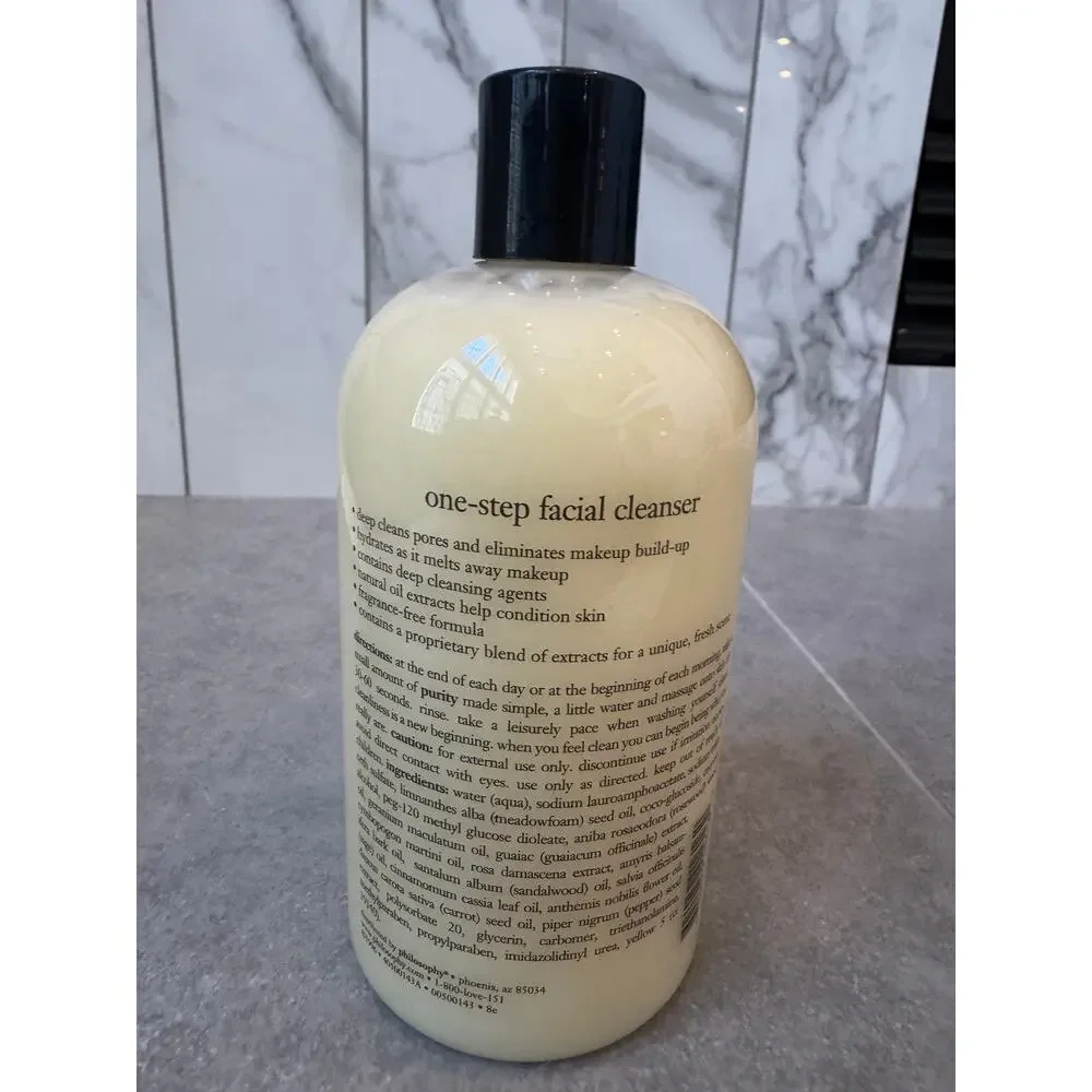 Pphilosophy Purity One Step Facial Cleanser 16 oz bottle NEW - Picture 3 of 4
